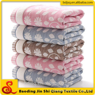 wholesale China high quality cheap 100% cotton one half cotton non twist one half gauze towel